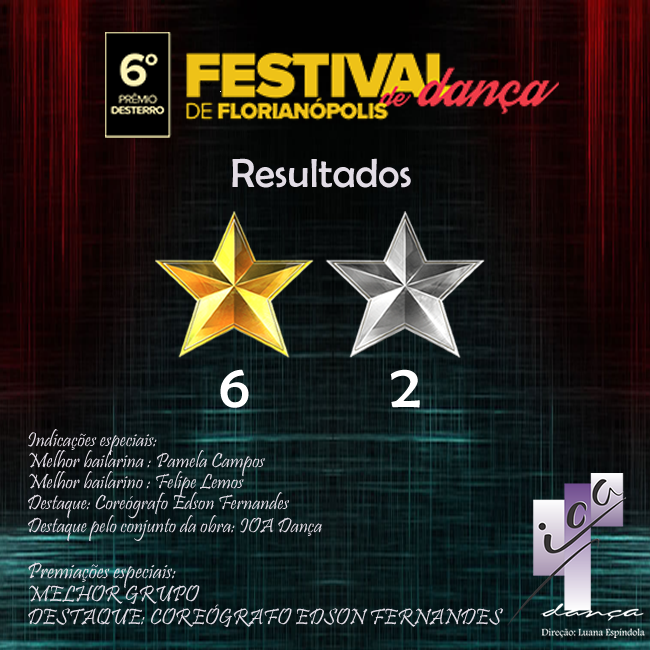 6º Prêmio Desterro 2015 (de 27 a 29 de agosto)