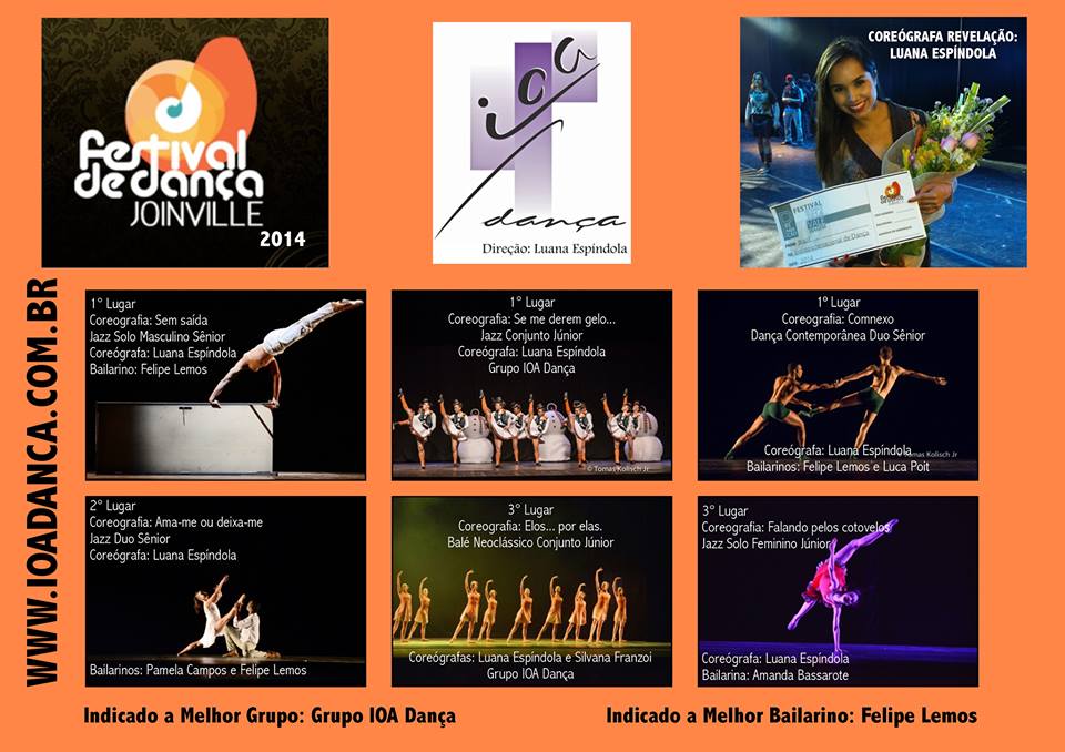 32º Festival de Dança de Joinville 2014 (23 de julho a 02 de agosto)