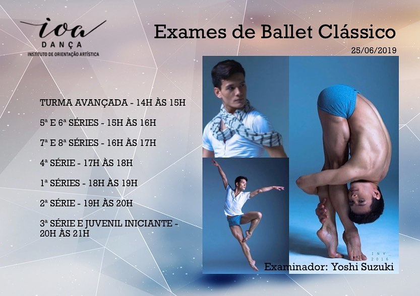 EXAMES DE BALLET CLÁSSICO 2019