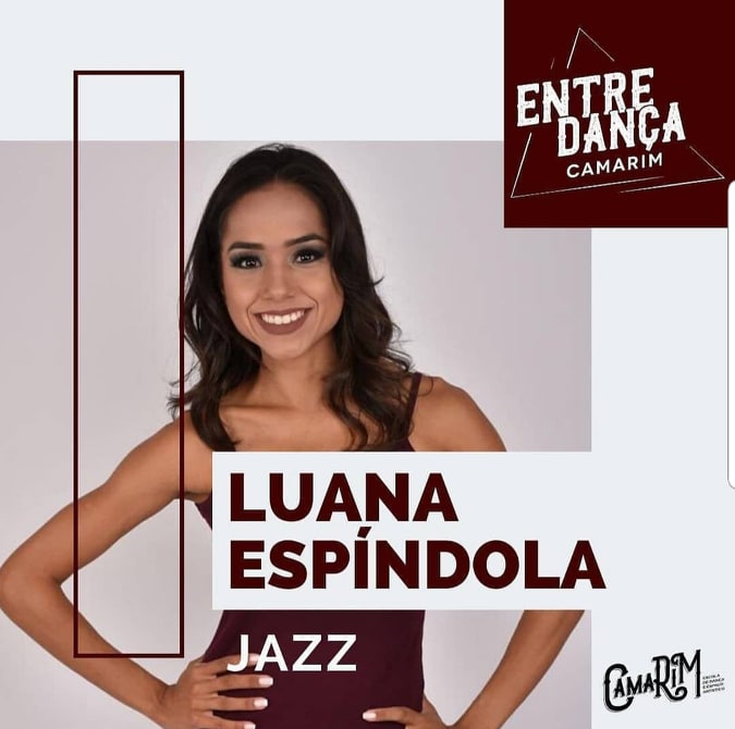 Luana Espíndola no Entre Dança, curso de férias do Camarim Dança, em Campinas – SP
