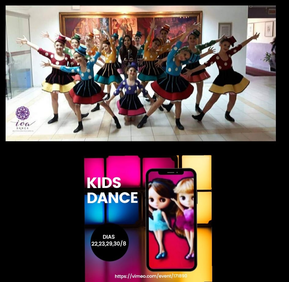IOAzinho como grupo convidado no Kids Dance 2020