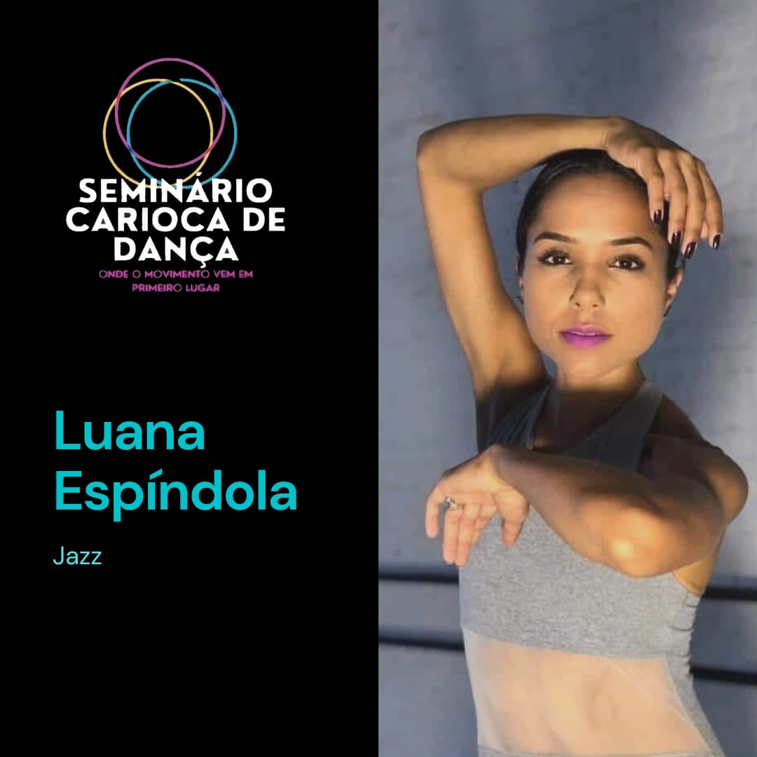 Luana Espíndola e Lars van Cauwenbergh no Seminário Carioca de Dança