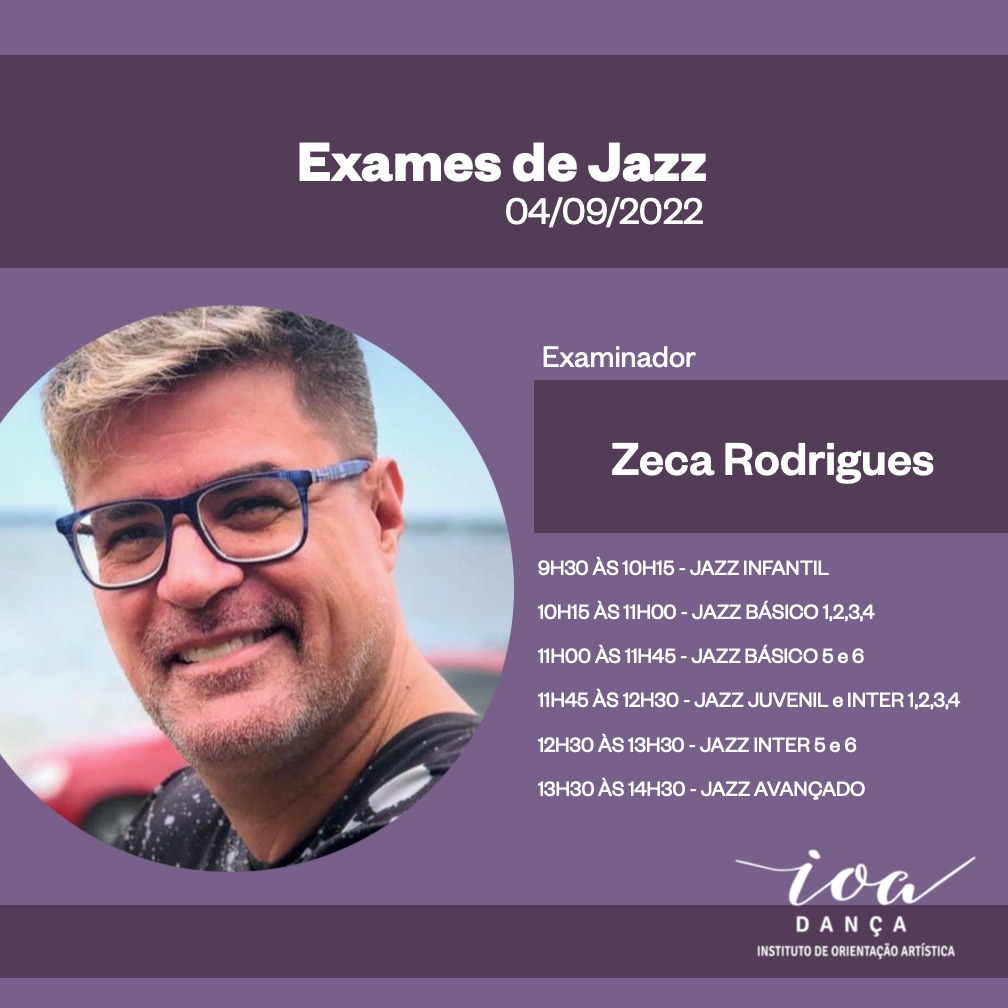 Exames de Jazz 2022 – Zeca Rodrigues