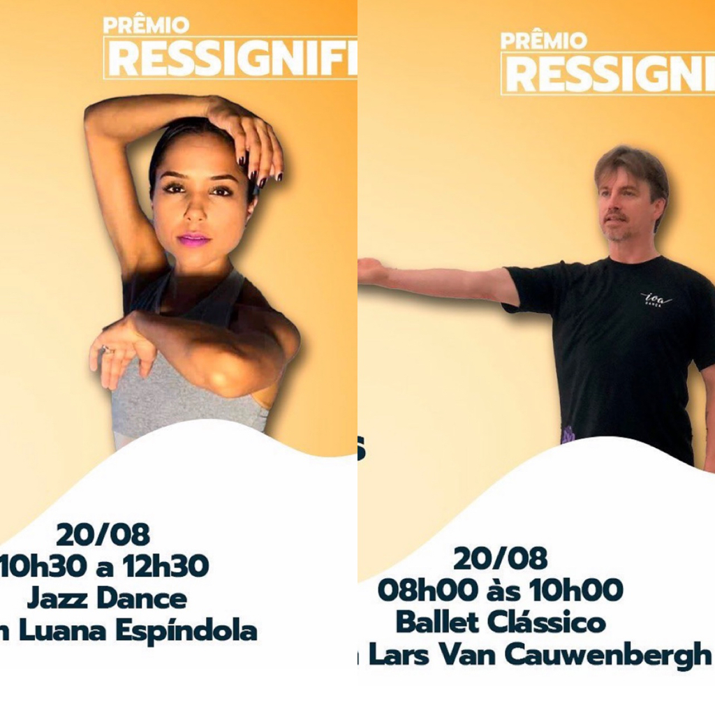 Luana Espíndola e Lars van Cauwenbergh no Ressiginifica Dança – Maringá – PR