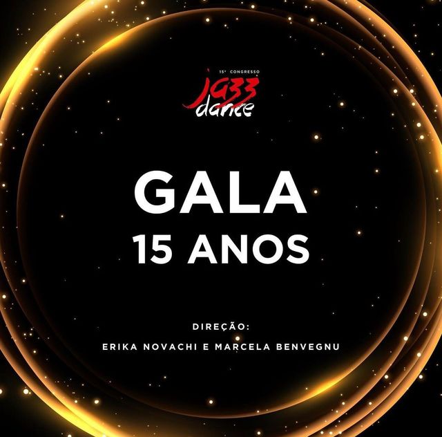 Congresso Internacional de Jazz Dance – Gala 15 anos