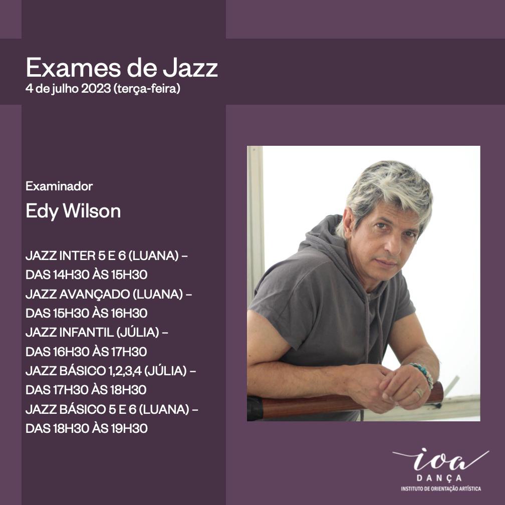 Exames de Jazz 2023 – Edy Wilson