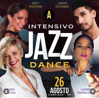 Luana Espíndola ministra curso no Intensivo Jazz Dance – Campinas-SP