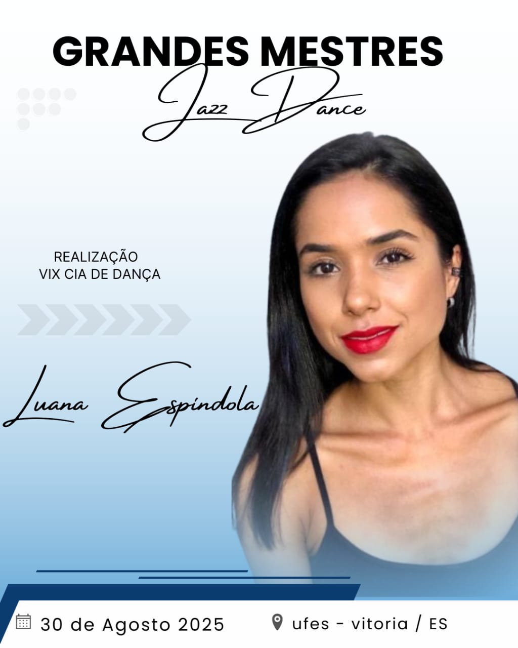 Luana Espíndola ministra cursos em Vitória – ES